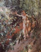 Anders Zorn Red sand oil on canvas